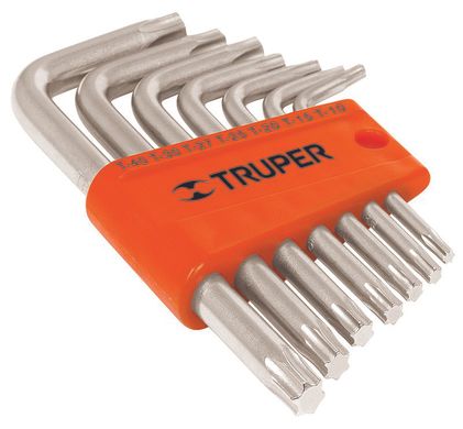 Набор ключей Torx в пластиковой кассете, Truper 7шт.